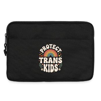 LGBTQ-Pride-Monat – Schütze trans Kinder - Laptoptasche 13" - Schwarz - Vorne
