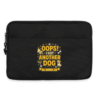 Oops I Got Another Dog - Dog Dog Owner - Laptop bag 13" - black - Front