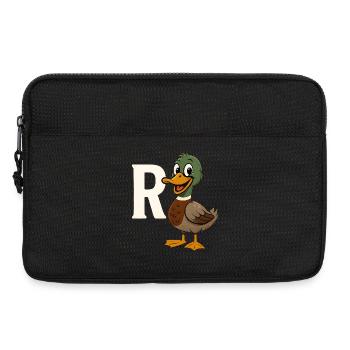 Pension Duck Pension Pension Gift de retraite anticipée - Sacoche pour ordinateur portable 13 pouces - noir - Devant