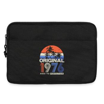 Original 1976 Vintage Retro Geburtstag Geschenk - Laptoptasche 13" - Schwarz - Vorne