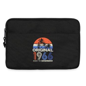 Original 1966 Vintage Retro Geburtstag Geschenk - Laptoptasche 13" - Schwarz - Vorne