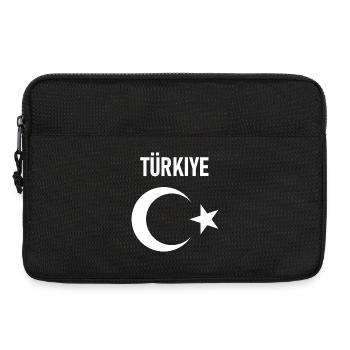 TÜRKEI TÜRKIYE TÜRKISCHE Europa Sport Fan - Laptoptasche 13" - Schwarz - Vorne