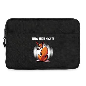 Nerv Mich Nicht Podenco Podencos Podencoliebhaber  - Laptoptasche 13" - Schwarz - Vorne