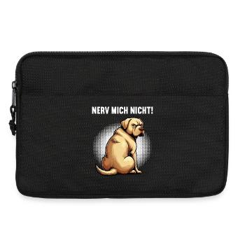 Nerv Mich Nicht Labrador Labradorbesitzer Labbi - Laptoptasche 13" - Schwarz - Vorne