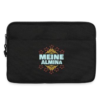 Almina - Laptoptasche 13" - Schwarz - Vorne