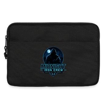 L’équipage Midnight Iron progresse après l’entraînement à la salle de sport dans la nuit - Sacoche pour ordinateur portable 13 pouces - noir - Devant