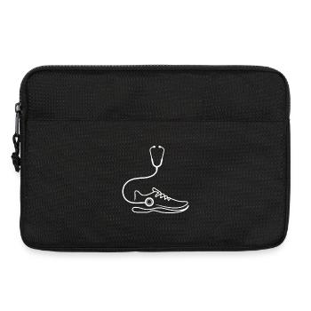 Running for health - Laptop bag 13" - black - Front