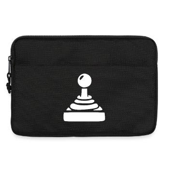 Joystick Gamer Gaming Rétro - Sacoche pour ordinateur portable 13 pouces - noir - Devant