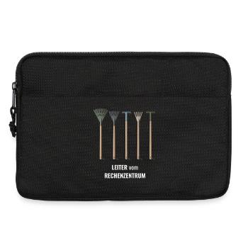 IT Support Glücksrad Service Desk IT Helpdesk Nerd - Laptoptasche 13" - Schwarz - Vorne