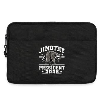Jimothy as President 2028 - Laptop bag 13" - black - Front