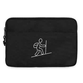 Mountain Hikers Mountaineers - Laptop bag 13" - black - Front