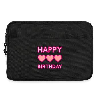 HAPPY BIRTHDAY - Sacoche pour ordinateur portable 13 pouces - noir - Devant