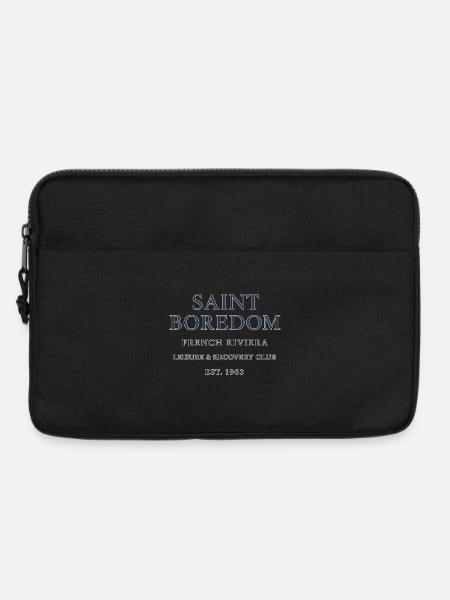 Saint Boredom Leisure & Recovery Club - Laptoptasche 13" - Schwarz