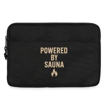 Powerful Sauna Statement Design - Laptoptasche 13" - Schwarz - Vorne