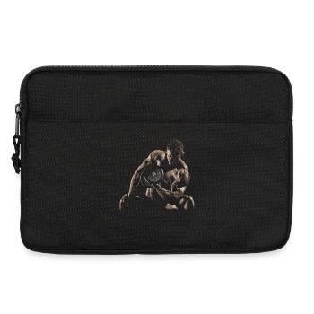 Bodybuilding - Sacoche pour ordinateur portable 13 pouces - noir - Devant