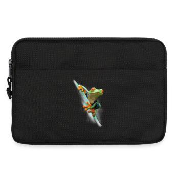 Frog - Laptop bag 13" - black - Front