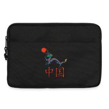 Chinesischer Drache - Laptoptasche 13" - Schwarz - Vorne