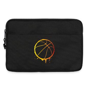 Basketballer - Basketball - BBall - Basket Ball - Laptoptasche 13" - Schwarz - Vorne