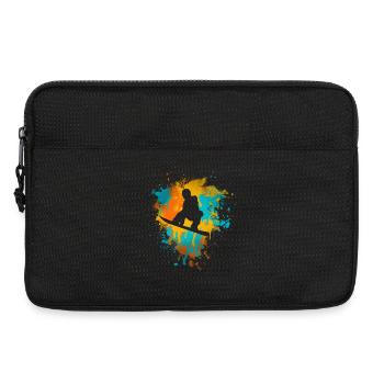 Snowboard - Sacoche pour ordinateur portable 13 pouces - noir - Devant