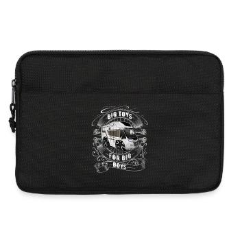Wohnmobil Camping Campen - Laptoptasche 13" - Schwarz - Vorne