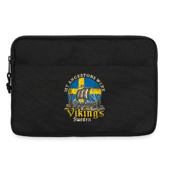 Mes ancêtres étaient des Vikings Suède Design - Sacoche pour ordinateur portable 13 pouces - noir - Devant