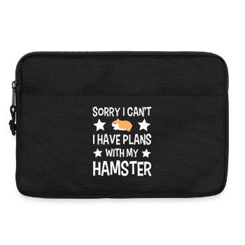 Hamster - Laptoptasche 13" - Schwarz - Vorne