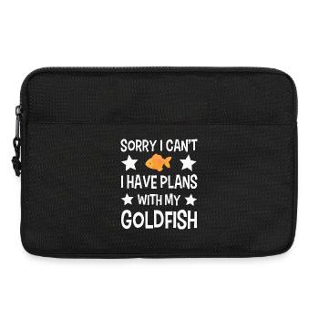 Goldfisch - Laptoptasche 13" - Schwarz - Vorne