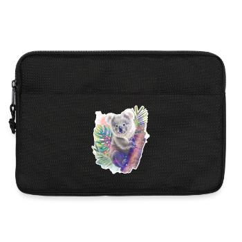 Koala | Koala Bär - Laptoptasche 13" - Schwarz - Vorne