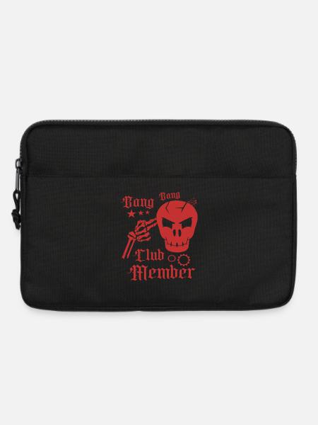 Bang Bang Club Mitglied - Laptoptasche 13" - Schwarz