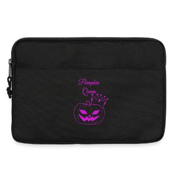 Pumpkin Queen Halloween Design - Laptop bag 13" - black - Front