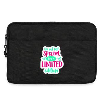 Je ne suis pas spécial, je suis une édition limitée* - Sacoche pour ordinateur portable 13 pouces - noir - Devant