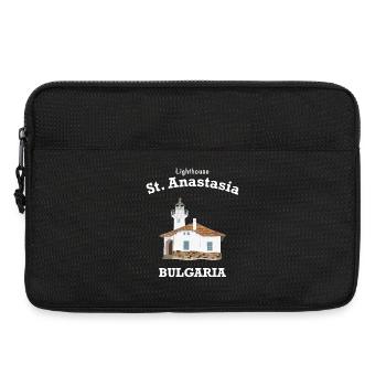 Bulgarien Leuchtturm Klosterinsel St. Anastasia - Laptoptasche 13" - Schwarz - Vorne