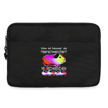 Meerschweinchen Mehrschweinchen - Laptoptasche 13" - Schwarz - Vorne