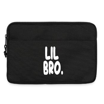 Lil Bro Statement-T-Shirt - Laptoptasche 13" - Schwarz - Vorne
