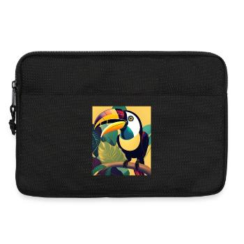 Tukan - Laptoptasche 13" - Schwarz - Vorne