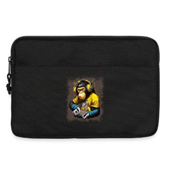 DJ Monkey - Sacoche pour ordinateur portable 13 pouces - noir - Devant