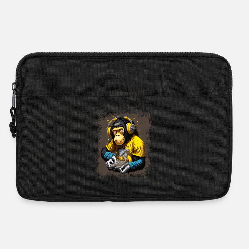 DJ Affe - Laptoptasche 13" - Schwarz