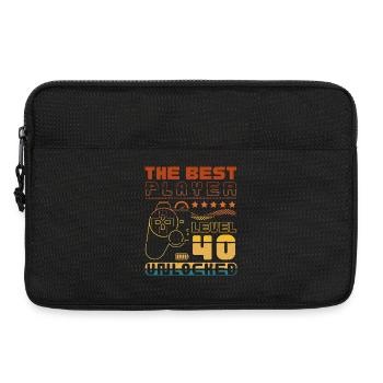 The Best Player - Level 40 unlocked - Laptop bag 13" - black - Front