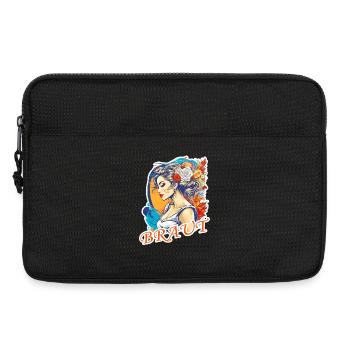 Braut - Laptoptasche 13" - Schwarz - Vorne