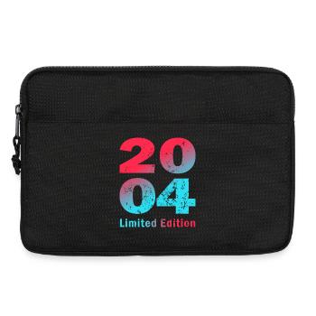 Geburtstag, geboren in 2004 limited edition Shirt - Laptoptasche 13" - Schwarz - Vorne