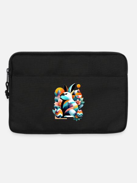 Modern Easter Graphics - Laptop bag 13" - black