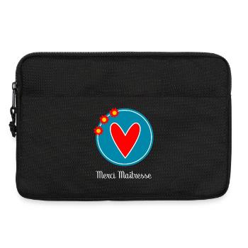 GELIEBTE. VIELEN DANK. DANKE, HERRIN - Laptoptasche 13" - Schwarz - Vorne