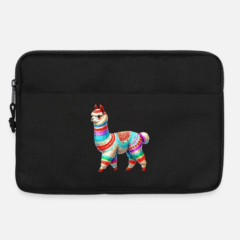 Alpaka - Laptoptasche 13" - Schwarz