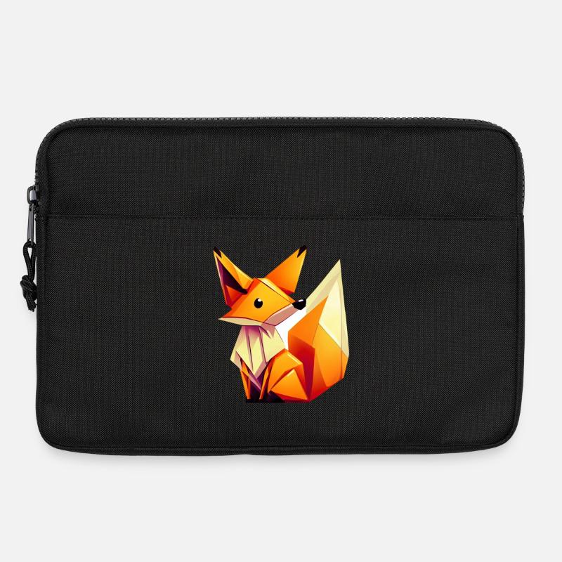 Fuchs - Laptoptasche 13" - Schwarz