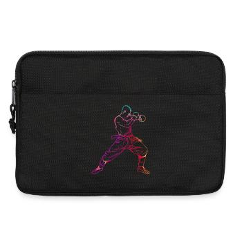 Oldschool Kickboxer - Laptop bag 13" - black - Front