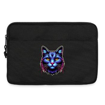 Cat - Laptop bag 13" - black - Front