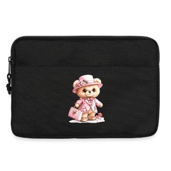 Les ours sont en liberté ! - Sacoche pour ordinateur portable 13 pouces - noir - Devant
