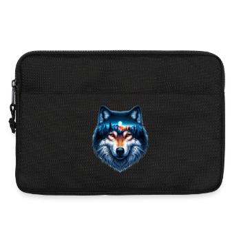 Loup - Sacoche pour ordinateur portable 13 pouces - noir - Devant