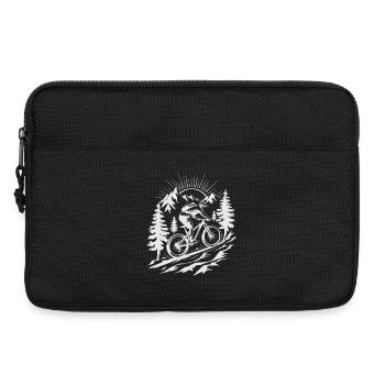 MTB Mountain Bike - Laptop bag 13" - black - Front