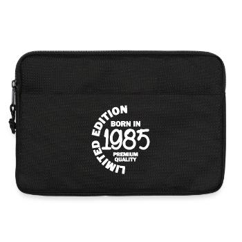 Limited Edition 1985 Geburtstagsshirt Geschenk - Laptoptasche 13" - Schwarz - Vorne